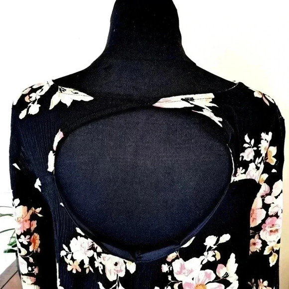 ❤️ Lily Morgan Long Sleeved Floral Dress Size Medium - Picture 4 of 11